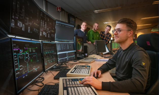 Nieuw besturingssysteem controlekamer Delamine