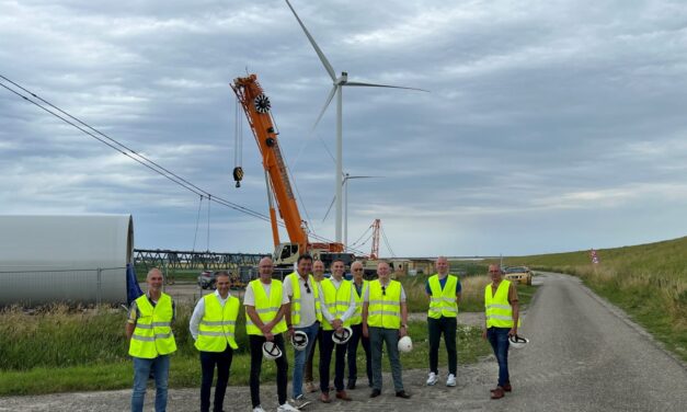 Kijkje bij bouw nieuwe windturbines
