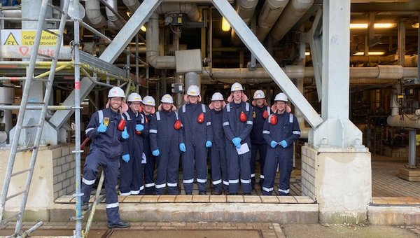 Noorderpoort-studenten bezoeken fabriek Nouryon