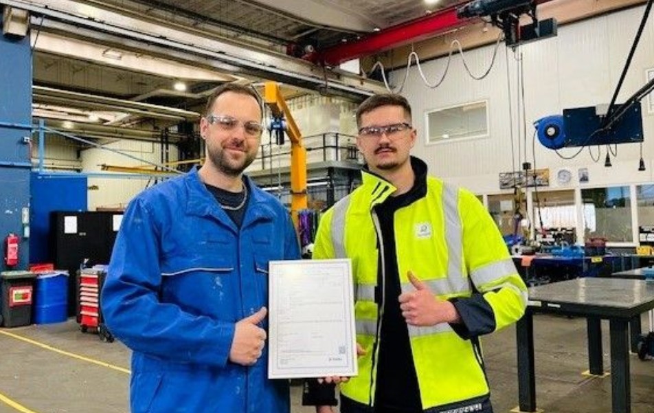 Certificaat Rotating-werkplaats