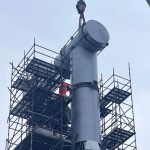 Bouw bandenrecyclingfabriek Circtec vordert