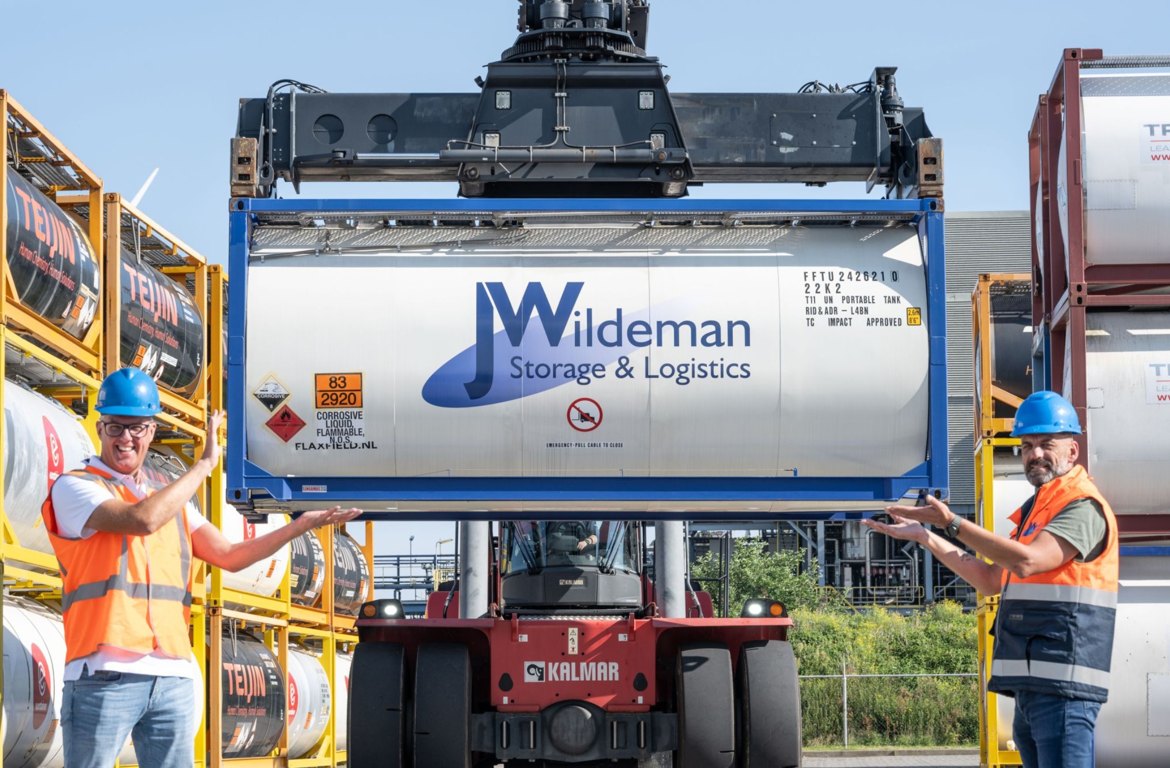 opslag- en logistieke activiteiten