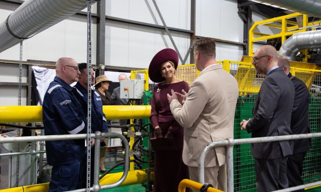 Koningin Máxima opent demoplant